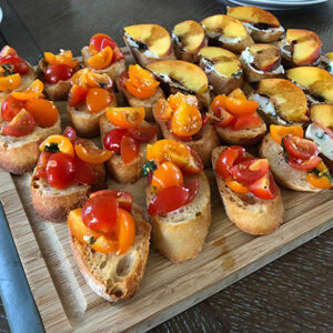 Bruschetta appetizer