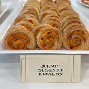 Buffalo Chicken Dip Pinwheels
