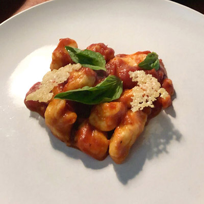 gnocchi plated